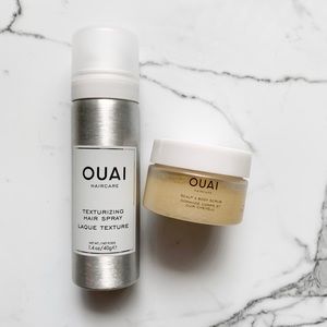 (2) NEW Ouai Travel Size Hair Care Duo